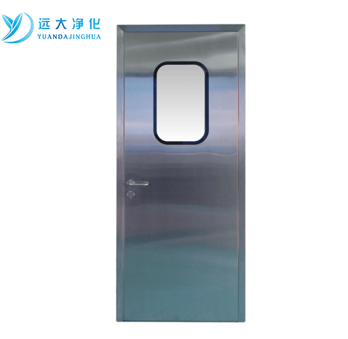 Stainless steel purifying single door